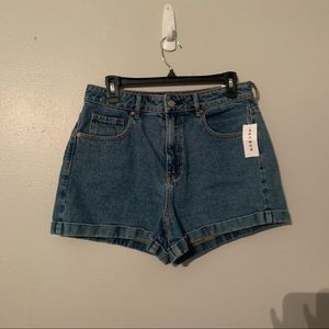 pacsun new with tags denim mom shorts size 29